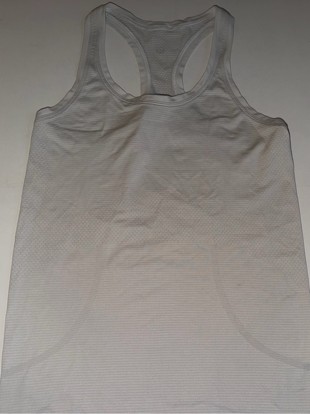 Lululemon Align Hip Length Racerback Tank Top Heathered Gray Size 8